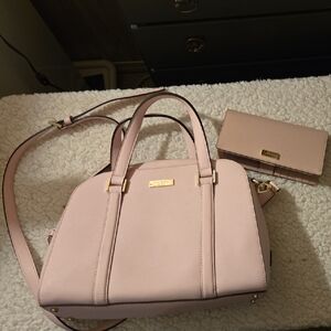 Kate Spade Handbag with Wallet Pink